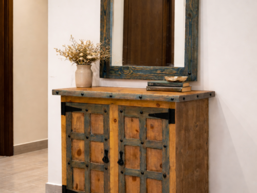 Antique Storage Console
